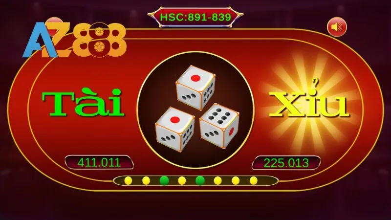 Vài nét sơ lược về trò chơi tài xỉu AZ888